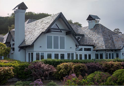 A residential property’s roof