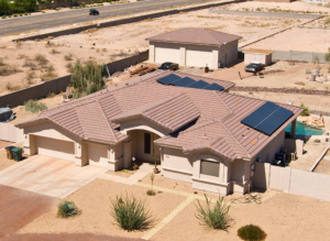 solar panel installation in Arizona.