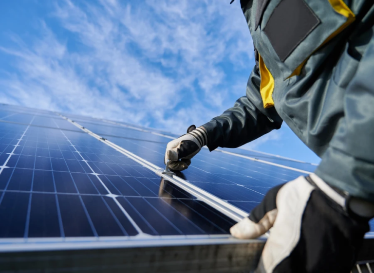 Rooftop solar system positioned for maximum production in Arizona