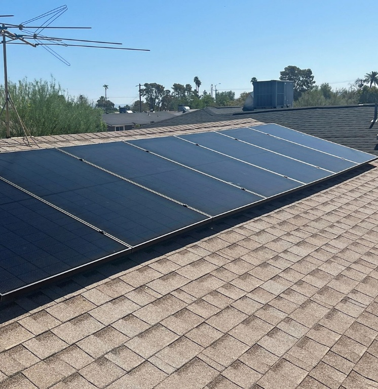 The Case Against DIY Solar for Any Home Over 3,000 Square Feet — Why Professional Solar Panel Installation Wins Professionally installed rooftop solar array on an Arizona home