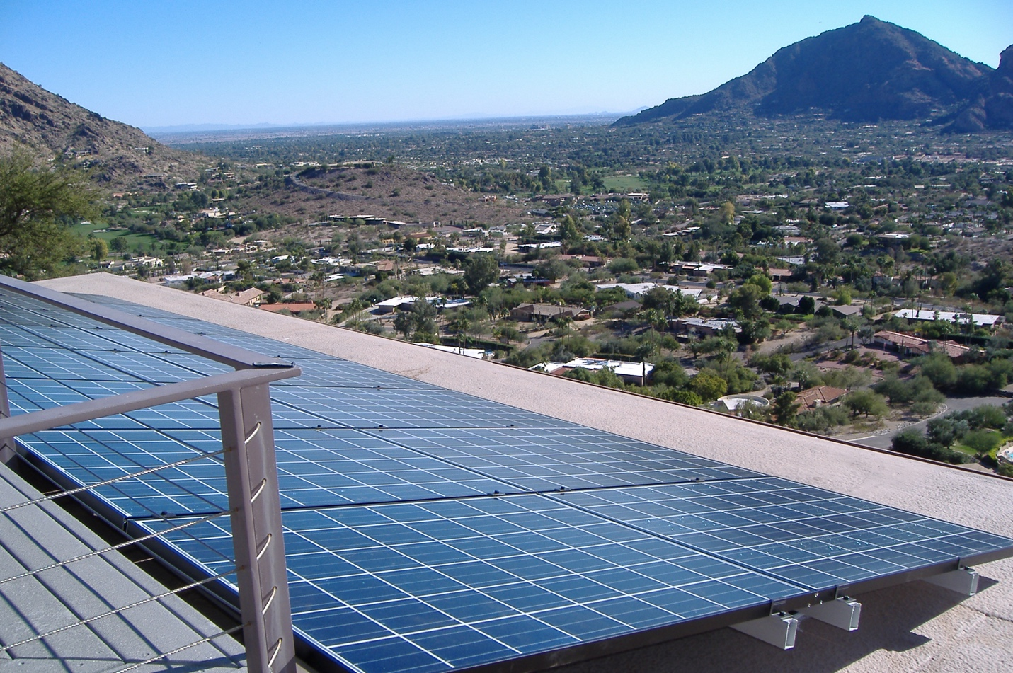 The Rise of Solar-Ready Homes in Gilbert and Chandler solar panels installed on a roofing system.