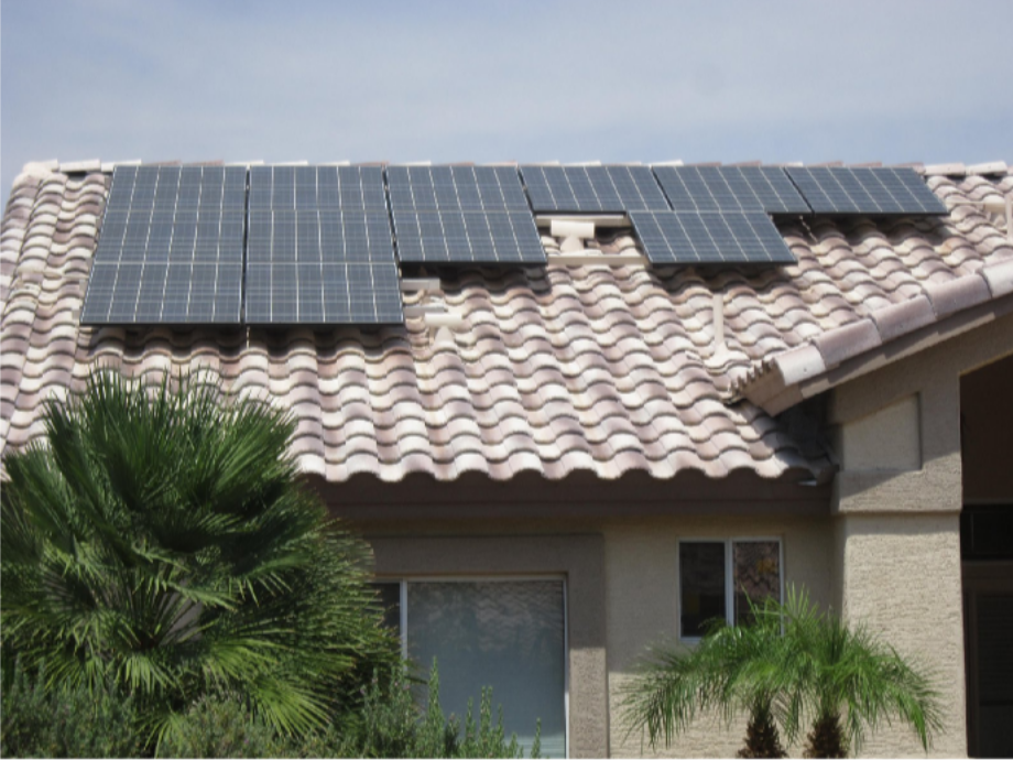Tempe Homes, Aging Roofs, and Smarter Solar Timing Existing rooftop solar array on an Arizona tile home that can be inspected along with mounts, flashing, and roof condition