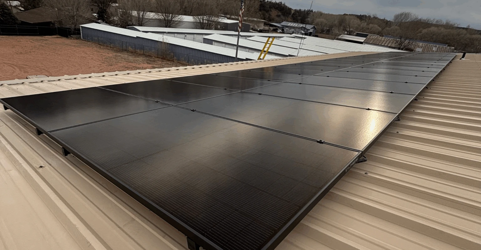 Commercial Solar Installation